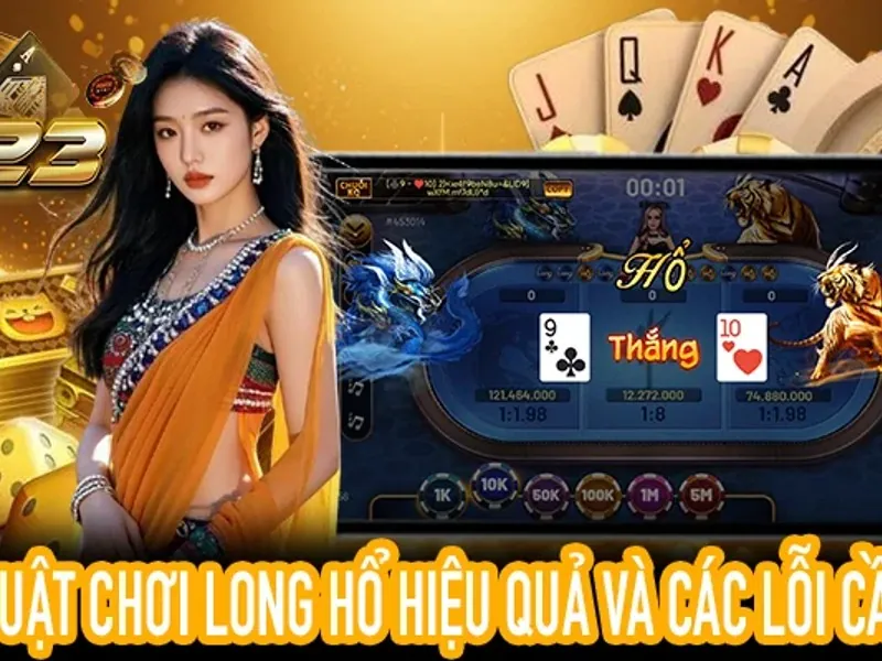Blackjack trực tuyến với chiến thuật tại 23wim