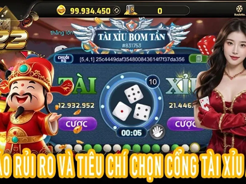 Bàn Poker sôi động tại 23wim