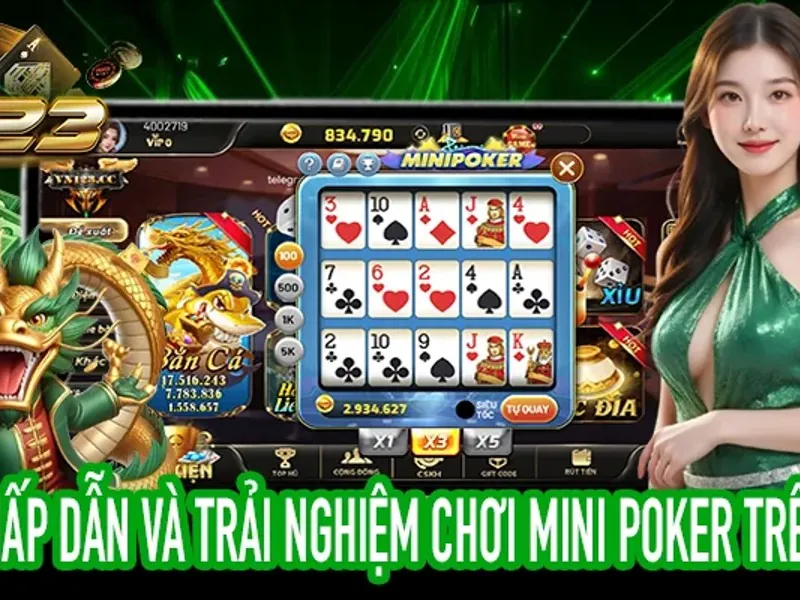 Bàn Baccarat tại 23wim