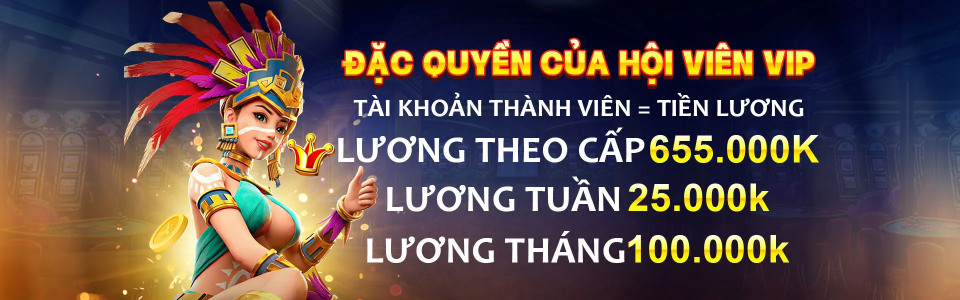 Hình ảnh thành viên VIP 23wim tận hưởng hệ thống điểm thưởng độc quyền